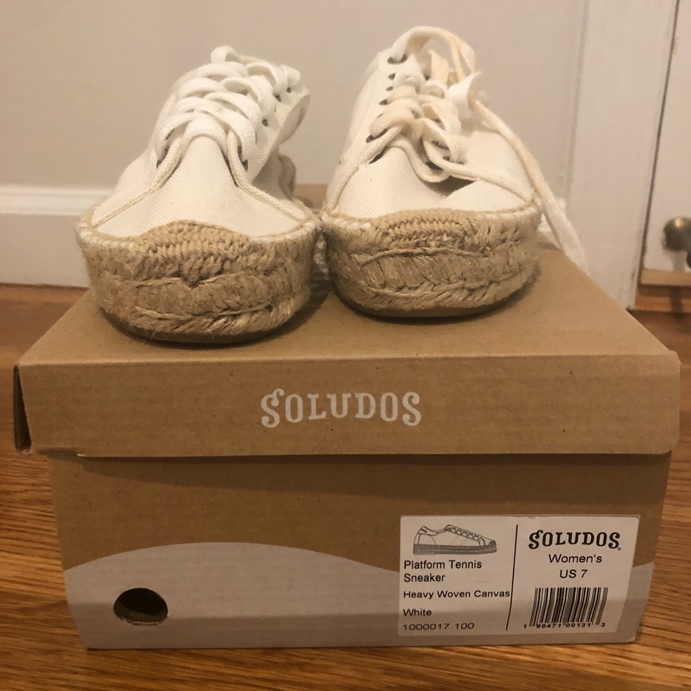 Soludos Platform Tennis Sneaker (espadrille)